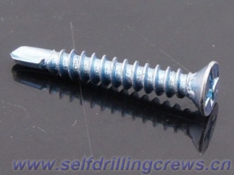 csk head self drilling screws